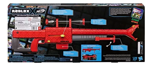 Lança Dardos Nerf Roblox Zombie Attack: Viper Strike - 6 dardos - F5484 -  Hasbro - Lançadores de Dardos - Magazine Luiza