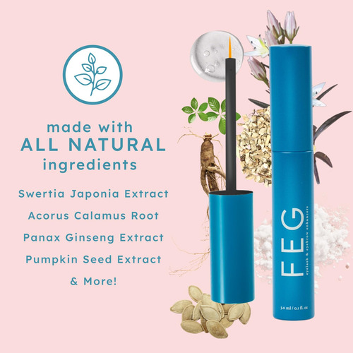 Sérum Intensificador De Cílios Feg Pro Advanced Natural 3ml