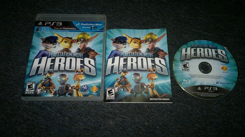 Playstation Move Heroes Completo Para Play Station 3