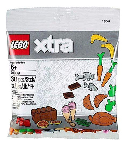 Bolsa De Plástico Lego Food Accessories (xtra) 40309