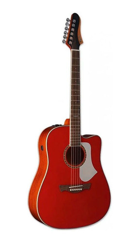 Violao Aço Tagima Swell Eq Dreadnought Candy Apple - Vl0314