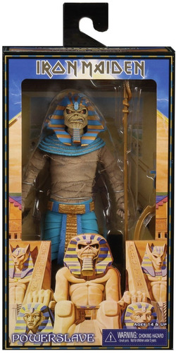 Retro Clothed Action Figures - Iron Maiden 8  Pharaoh Eddie
