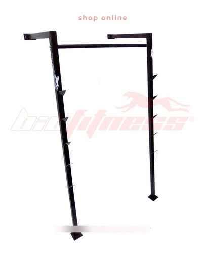 Rack De Sentadillas Mas Dominada 190 Cm Biofitness