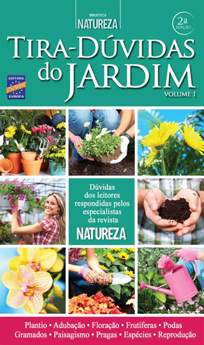 Tira-Dúvidas do Jardim - Volume 1, de a Europa. Editora Europa Ltda., capa mole em português, 2021
