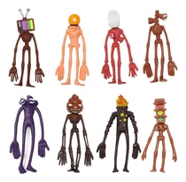 Comprar 8 Juguetes De Terror Figuras De Acción Con Cabeza De Sirena 