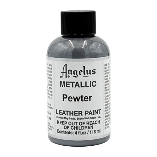 Pintura Acrílica De 4 Oz., Color Peltre