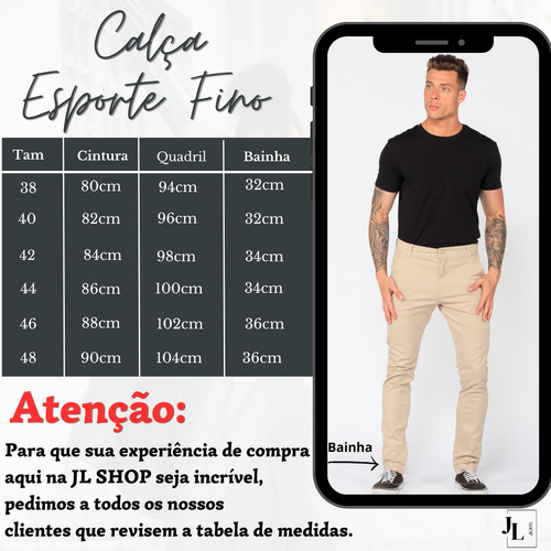 Calça Social Masculina Alfaiataria Escritorio Trabalho Cores