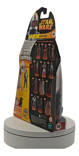 Star Wars Hasbro Revenge Of The Sith Clone Pilot Black Versi