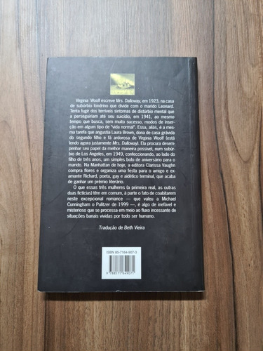 Livro As Horas - Michael Cunningham (Usado)