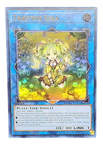 Traptrix Sera Carta Yugioh! Inglés Ultra Rare