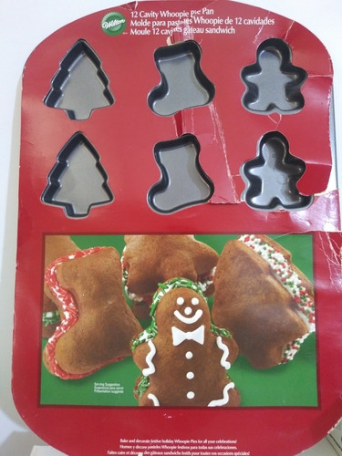 Molde Wilton Antiadherente De 12 Cavidades Navidad 