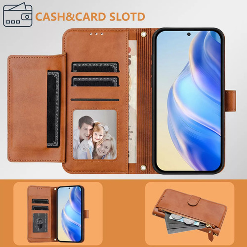 Funda Protectora De Cuero Tipo Cartera Para Infinix Smart 9 8pro
