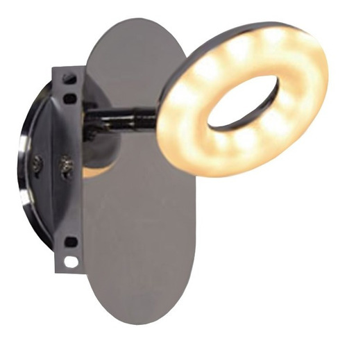 Spot Plafon 1 Luz Pared Platil Dona Candil 5w