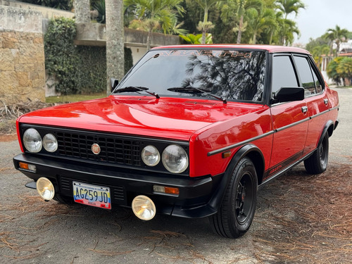 Fiat 131 Rojo 1980