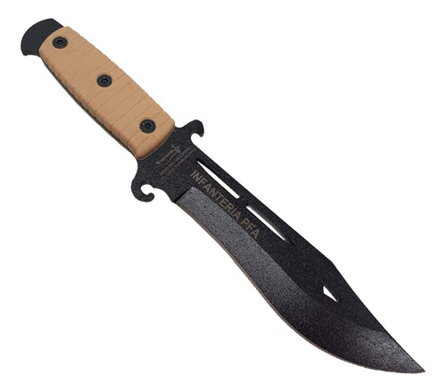 Cuchillo Yarará Táctico Cuerpo Infanteria Pfa Hoja 18cm 