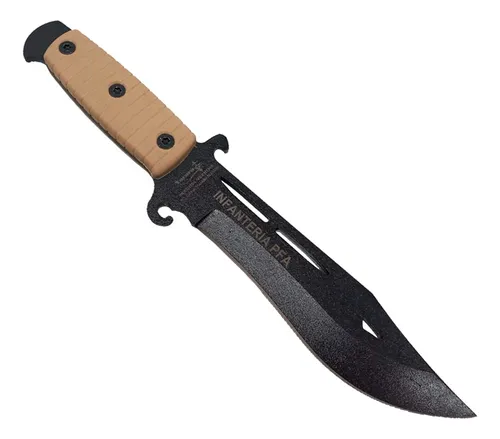 comprar Cuchillo Yarará Táctico Cuerpo Infanteria Pfa Hoja 18cm 