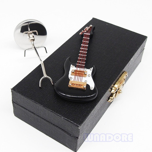 Guitarra Electrica Miniatura Decorativa