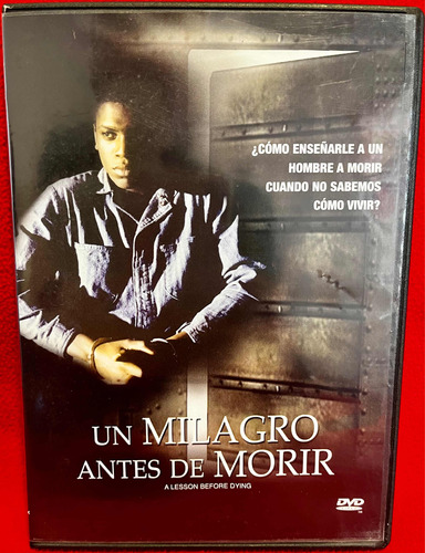 Dvd Original Un Milagro Antes De Morir. 2005 Nacional 1a Ed.