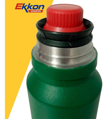 Termo De Acero Inoxidable Coleman 1,2 L Matero 360 Verde