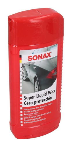 Cera Protectora Sonax Super Liquid Wax 500 Ml