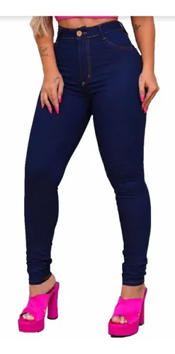 Cal a Jeans Feminina Carmen Carmenere Carbono Cintura Alta