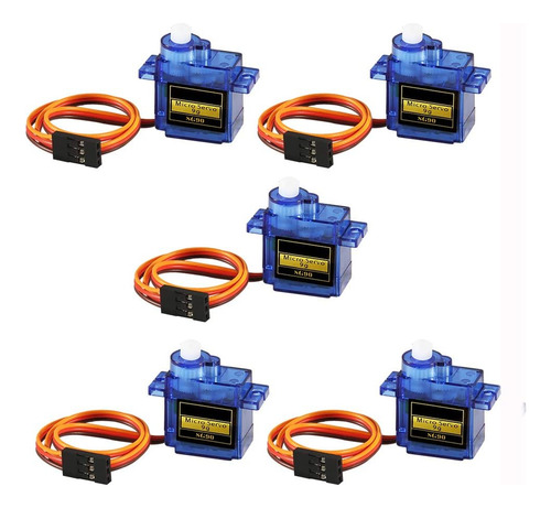 5 Piezas Sg90 Micro Servo Motor Mini Servo Sg90 9g Servo Kit