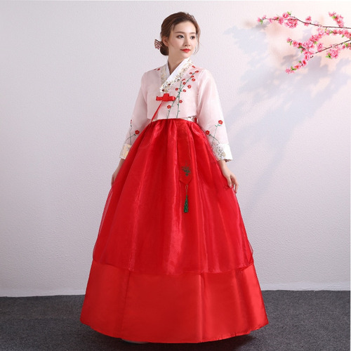 Disfraz Tradicional Hanbok De Cosplay Para Mujer, Minority P