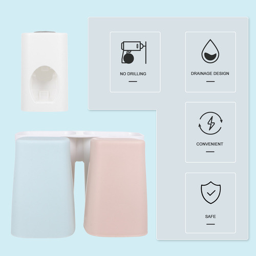 Soporte Para Cepillos De Dientes Para Colgar En La Pared