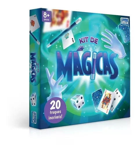 Jogo Infantil Super Mágicas Aprenda Os Truques Mágico Cartas - R$ 20,09