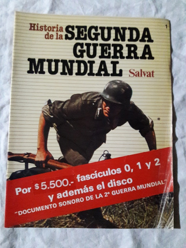 Historia De La Segunda Guerra Mundial Fasciculo Nº 1 Salvat