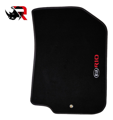Imagen 3 de 5 de Tapetes De Alfombra Automotriz Compatible Con Rio Kia