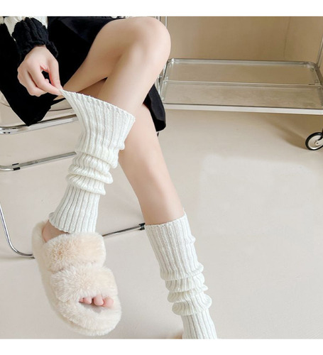 Calcetines De Punto De Invierno Cálidos For Mujer