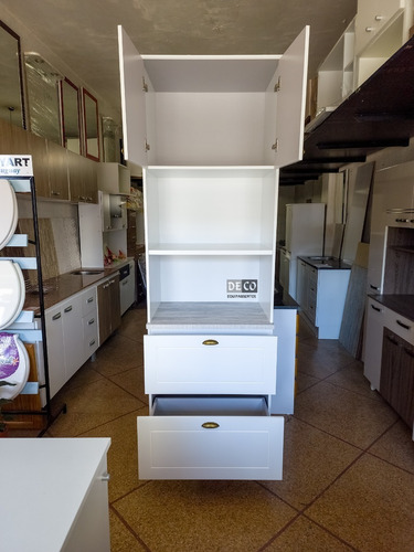 Imagen 5 de 6 de Modular Cocina Para Dos Hornos Mdf, Ya Armado
