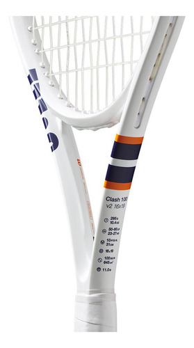 Wilson Clash 100 V2 Roland Garros raqueta de tenis
