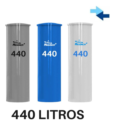 Tanque De Agua Cilíndrico 440 Litros Para Apartamento