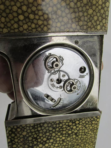 Antiguo Reloj De Viaje, Marca Foreign, Funciona, A Restaurar (Usado)