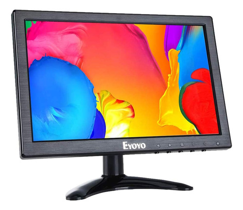 Monitor Hdmi Lcd Ips Pantalla Bnc Vga Av Para Cctv Dvd Pc