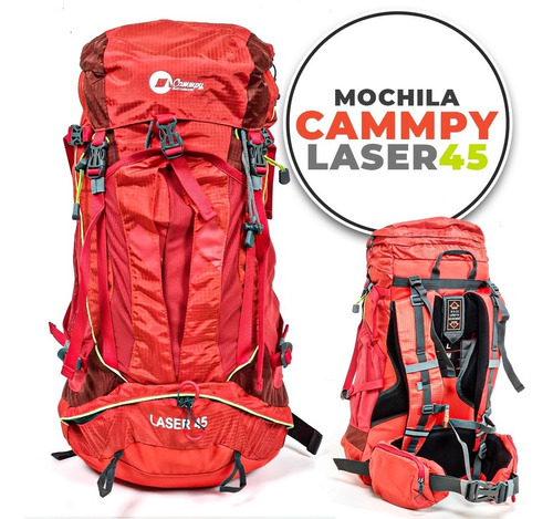 Mochila Cammpy Laser 45 Litros - Treking Montañistmo