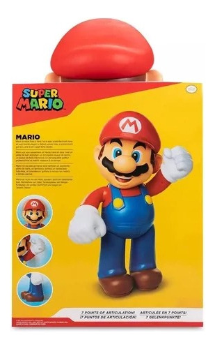 Super Mario Bros Figura Enorme 50 Cm Coleccion Nintendo
