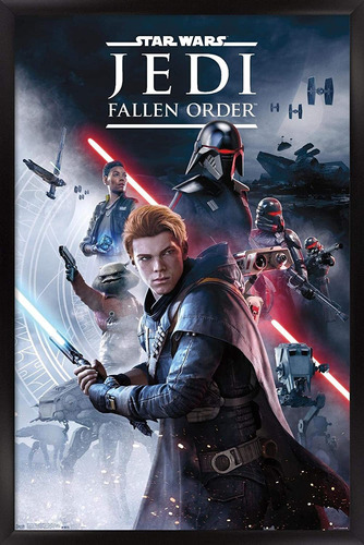 Star Wars: Jedi Fallen Order - Póster De Pared Con Dis...