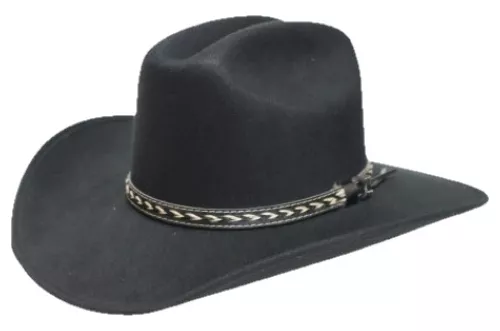 Sombrero Vaquero Negro para Hombre