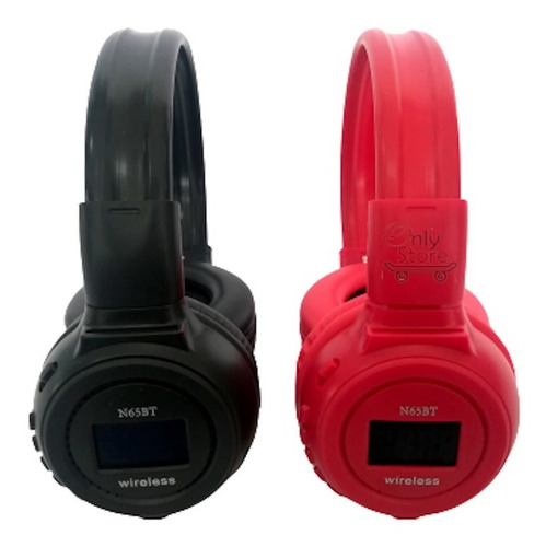 Audifonos Bluetooth Diadema Pantalla Microsd Radio Flexible