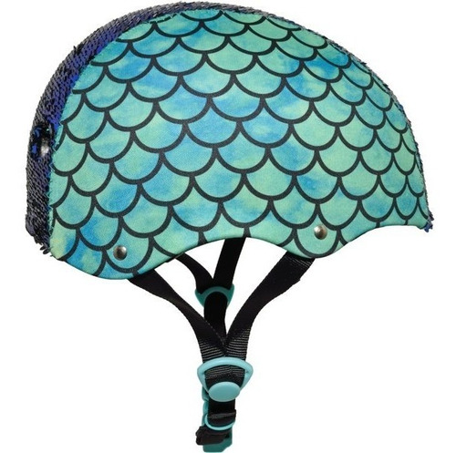 Imagen 3 de 5 de Casco Krash Mermaid Flit Para Niñas (54-58cm) Skate, Bike