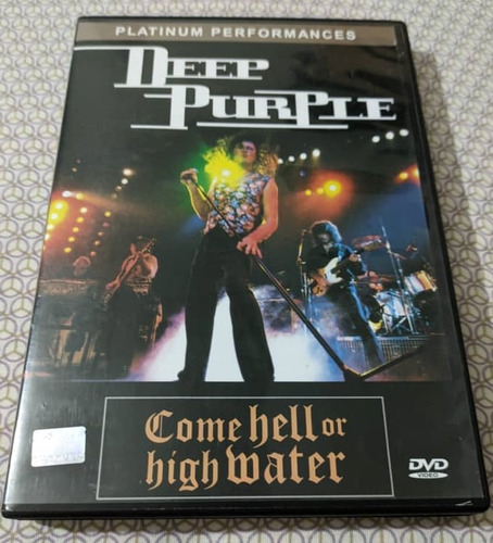 Dvd Original De Deep Purple. Come Hell Or High Water