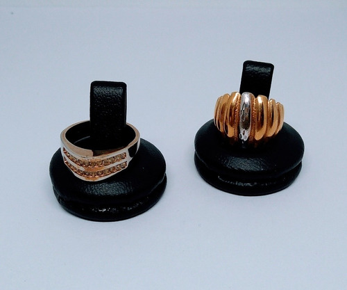 Combo De Anillos Vintage Enchapados (cod.15)