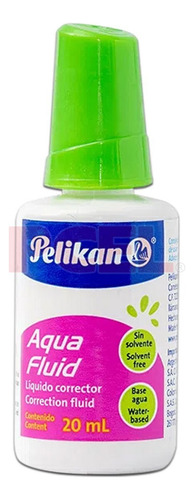 Corrector Liquido Pelikan Caja Con 10 Pzs De 20ml C/u