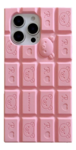 Funda Dibujos Animados Chocolate Pequeño Silicona Phone Case