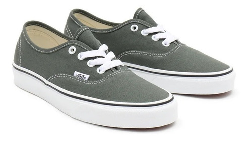 Imagen 2 de 5 de Zapatillas Vans Mod Authentic Thyme Verde Musgo Exclusiva