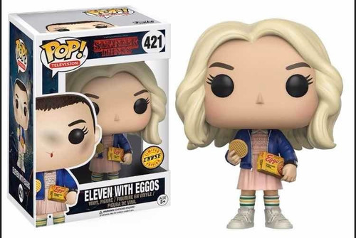 Funko Pop Eleven With Eggos Stranger Things Original Chase