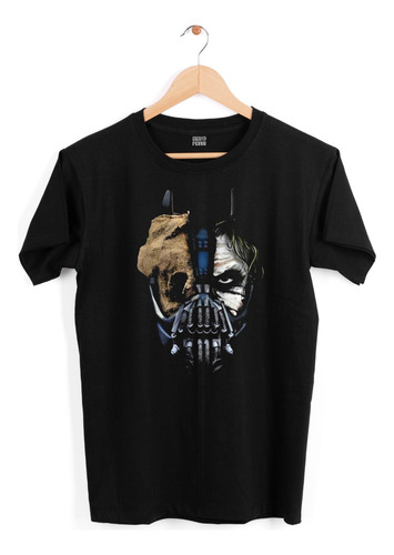 Playera Hombre - Negra - Trilogía Dark Kight Batman Dc